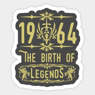 1964 The birth of Legends! Sticker